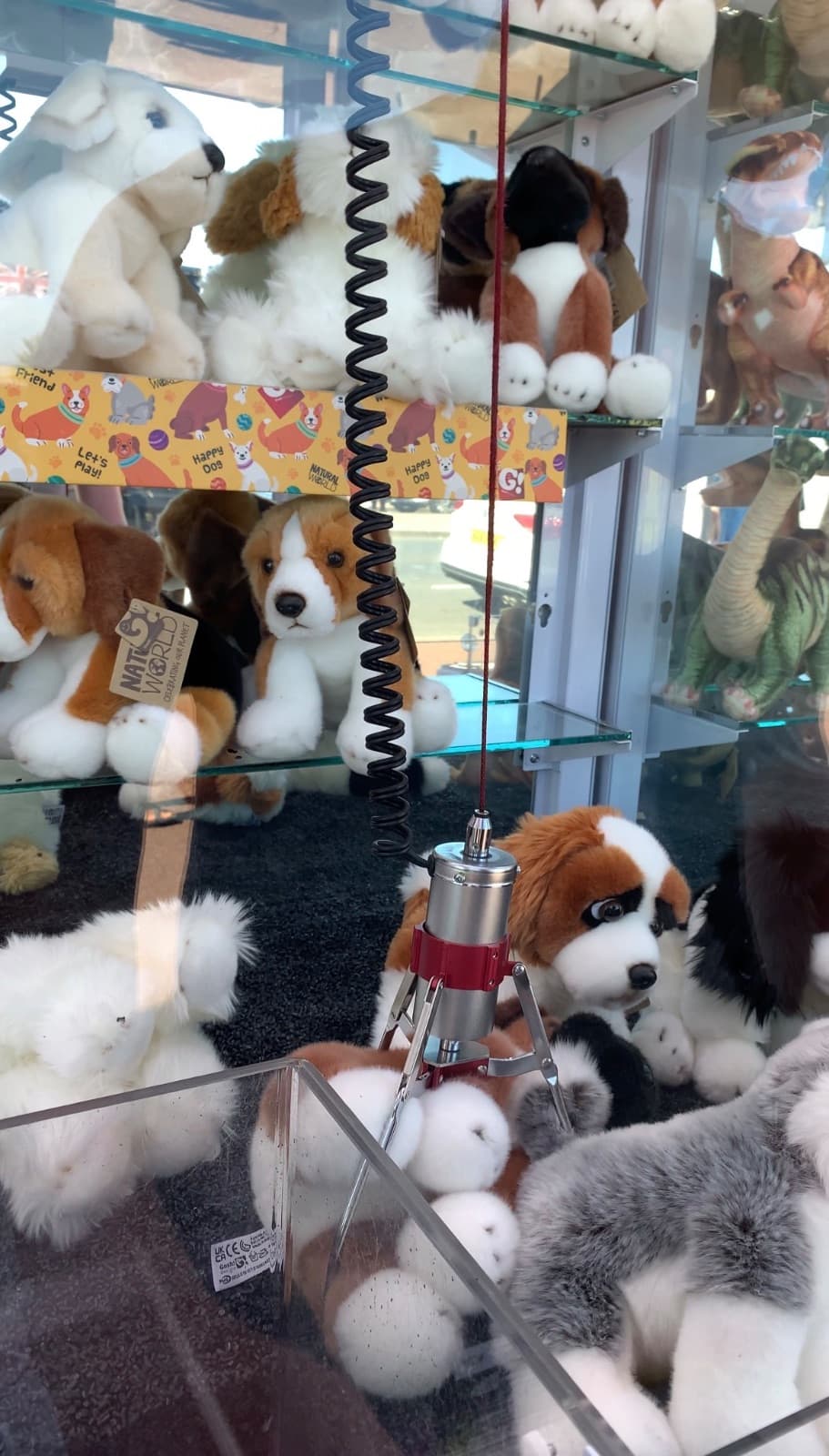 Claw machines at The Flamingo