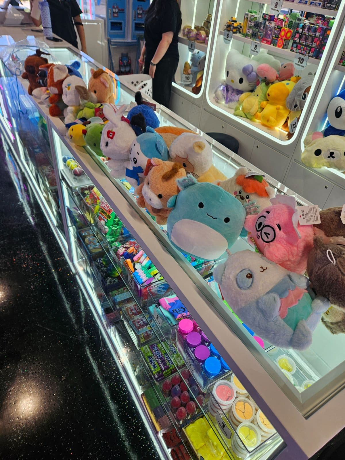 Claw machines at Clawzania Loveland