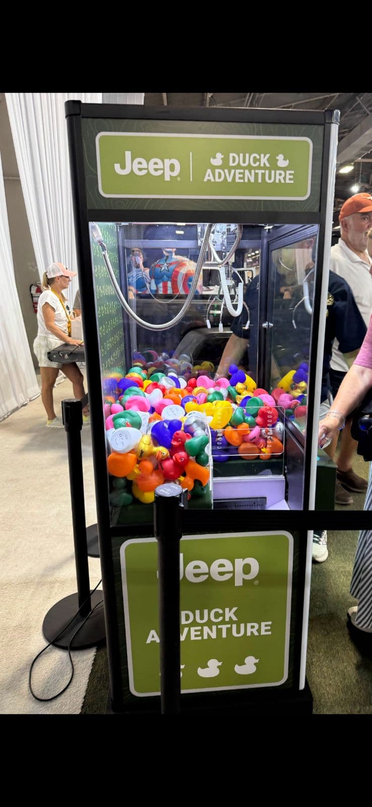 Claw machines at Fair Park